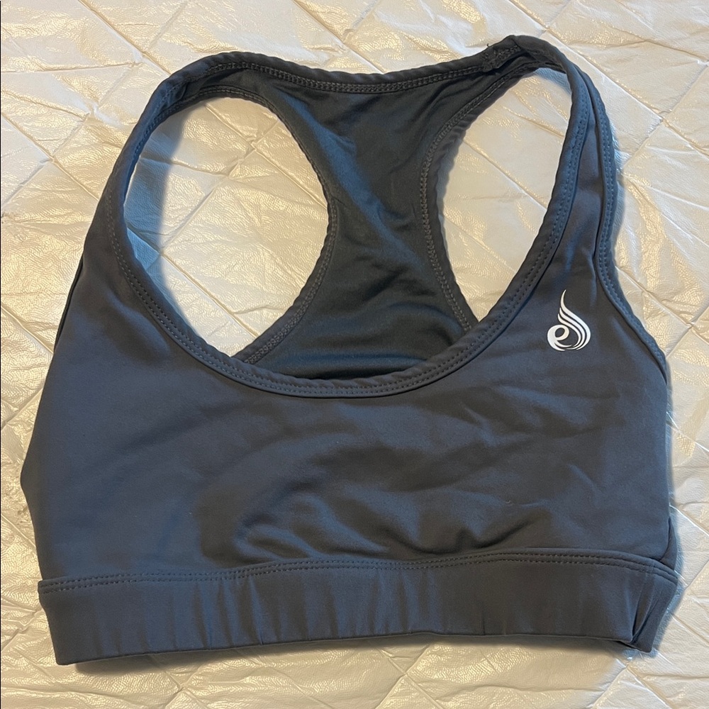 Ryderwear charcoal sports bra